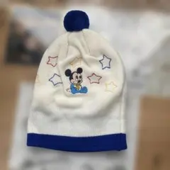 ミッキーマウス ニット帽 子供用