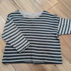 UNIQLO ストライプ 長袖Tシャツ 90