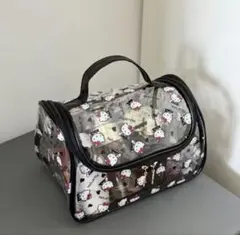 ハローキティ 透明ポーチ フック付き