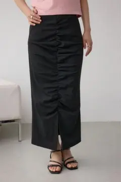 【新品タグ付き】AZUL ギャザーナロースカート