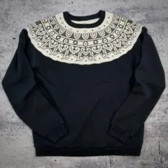 た*ん様 NUMBER (N)INE ノルディック柄 スウェット - メルカリ