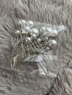パールUピン18本セット ブライダル ヘッドドレス 成人式 卒業式