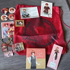 うたプリ　一十木音也　トートバッグ　ポストカード　缶バッジセット