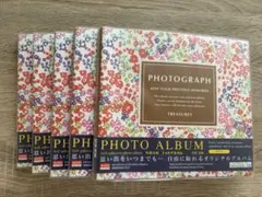 DAISO フォトアルバム フラワー 5冊セットのサムネイル