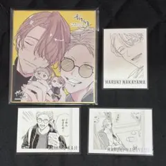 ギヴン展　梶秋彦　中山春樹　特典 ミニ色紙 ぱしゃこれ