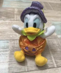 ドナルド　ディズニー　ハロウィン　2014　ぬいぐるみバッジ　キーホルダー
