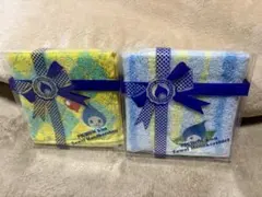 ぴちょんくんのハンドタオル2枚セット②