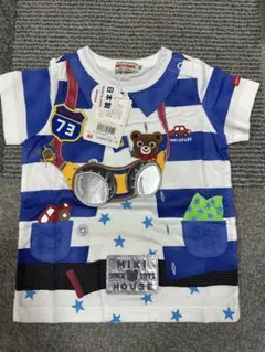MIKI HOUSE ストライプTシャツ 80サイズ