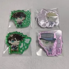 ジョジョ ジョセフ シーザー アクリルバッジ ジョジョワールド