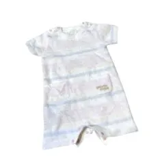 ジェラートピケ ベビーロンパース カバーオール 70-80 ピンク 完売品