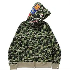 H*o様 APE シャークパーカー　A BATHING APE カモフラ柄