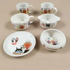 それいけ！アンパンマン オリジナル食器 6点セット