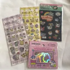 ポケモン クレヨンしんちゃん エンジェルブルー シール ステッカー セット