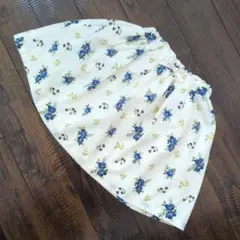 3can4on 花柄スカート 140　130　美品