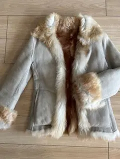 リアルムートンロングコート