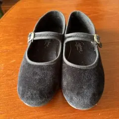 LaCadena / ベロア ワンストラップシューズ キッズ　こどもビームス