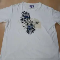 ノースフェイスパープルレーベル ナナミカ クールマックス Tシャツ 鳥ロゴ Lのサムネイル