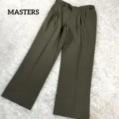 MASTERS　スラックス　グリーン　79　Mサイズ　無地　1920