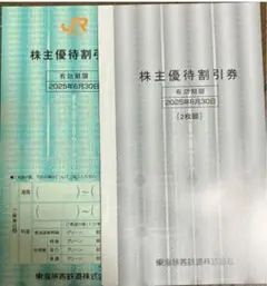 ＪＲ東海 株主優待割引券 3枚セット 10〜20%割引