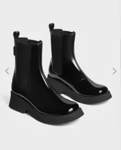 CHARLES & KEITH Giselle ジゼル チェルシーブーツ