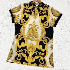 VERSACE バロック柄 半袖シャツ XL - メルカリ