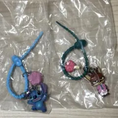 ディズニー カラフルマルチチャーム ニック　スティッチ　2点セット