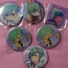 うたプリ 缶バッジ６点セット【藍】