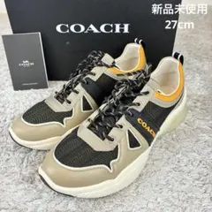 COACH コーチ スニーカー US10G マルチカラー ローカットのサムネイル
