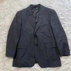極美品 BURBERRY LONDON テーラードジャケット ストライプ 背抜き