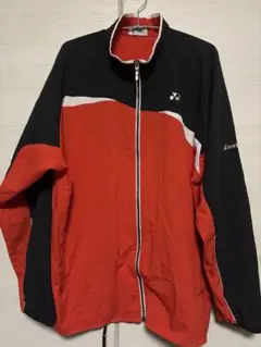 YONEX スポーツジャケット Mサイズ 赤黒白 ジャージ ソフトテニス テニス YONEX スポーツジャケット Mサイズ 赤黒白 ジャージ ソフトテニス