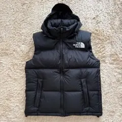 美品✨ ノースフェイス ヌプシ ベスト ダウン ND91843 ブラックのサムネイル
