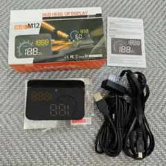 【美品】HUD M12 ヘッドアップディスプレイ 本体のサムネイル