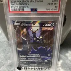 フーガ様専用　ポケモンカード ブラッキーV SA PSA10