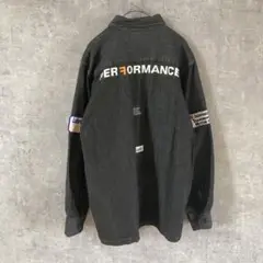 76 Lubicants ワッペン付き ブラックデニム　ワッペン　Mサイズ
