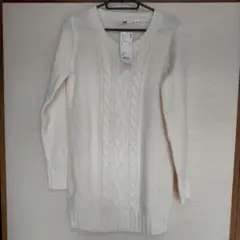 ユニクロニットチュニック