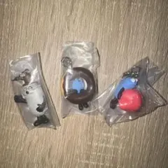 パペットスンスン めじるしアクセサリー カプセルトイ3個セット