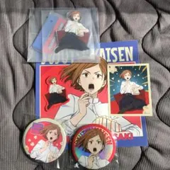 呪術廻戦 セガ ラッキーくじ 缶バッジ アクリルスタンド ステッカー 釘崎野薔薇