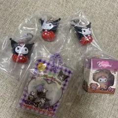 クロミ　ガチャガチャ　カプセルトイ　めじるしアクセサリー　セット　サンリオ