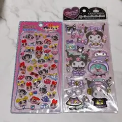 【正規品　パワパフ　クロミ】プチドロップステッカー　マイコーディネートシール