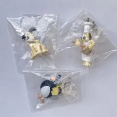 【3個】ウォレスとグルミット めじるしアクセサリー