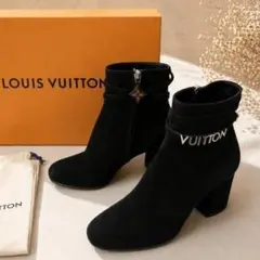 極美品　ヴィトン　LV コールバックライン ショートブーツ スエード 日本限定のサムネイル