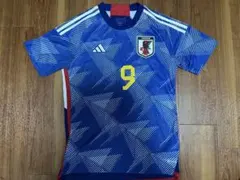 日本代表ユニフォーム　三笘薫　9番　Lサイズ　adidas アディダス