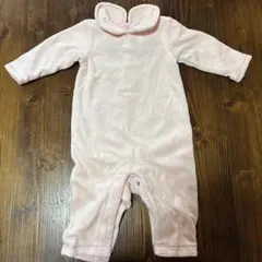 GAP 新生児 ピンク 襟付きロンパース