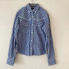 ブラウス　チェック　トミーフィルヒガー