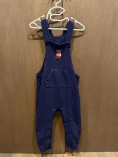 ノースフェイス　オーバーオール　ロンパース　90