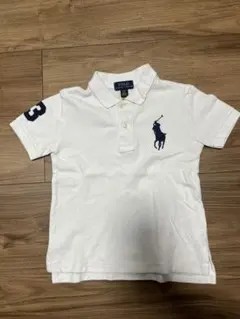 ラルフローレン　半袖ポロシャツ ホワイト 3歳用