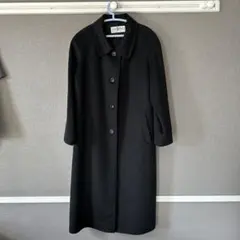 カシミア100%　ONWARD JANEMORE ブラック ロングコートのサムネイル