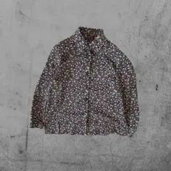 00s vintage 総柄 長袖シャツ ブラウス 花柄 y2のサムネイル