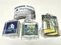 ゲームパッケージミニチュアチャーム　3種