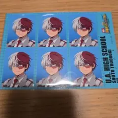 僕のヒーローアカデミア 雄英高校オープンスクール 証明写真シール 轟焦凍